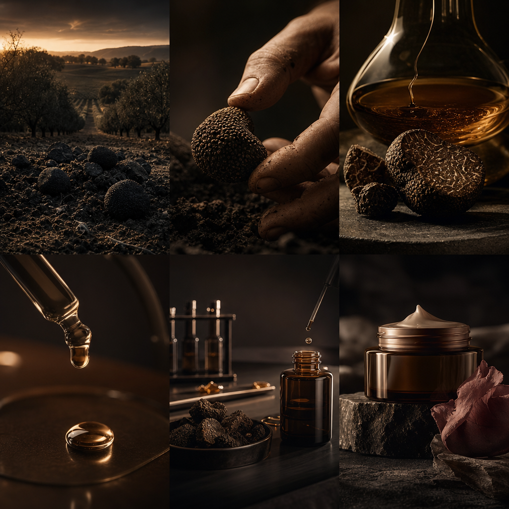 Truffle traceability from Barossa Valley harvest to skincare formulation